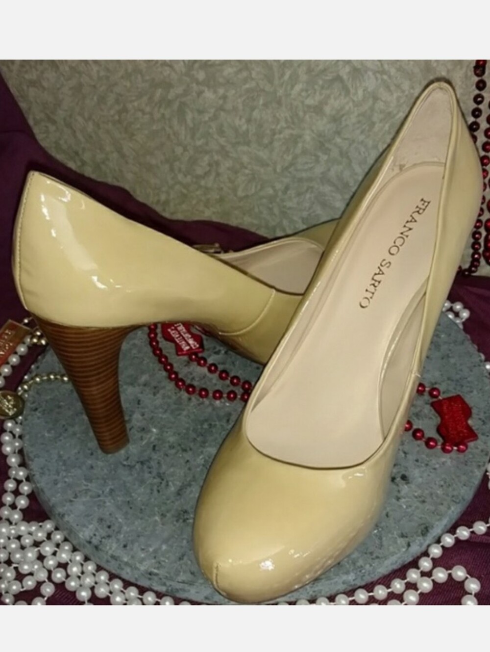 Franco Sarto CICERO Heels in Barley NWOB Sz. 11